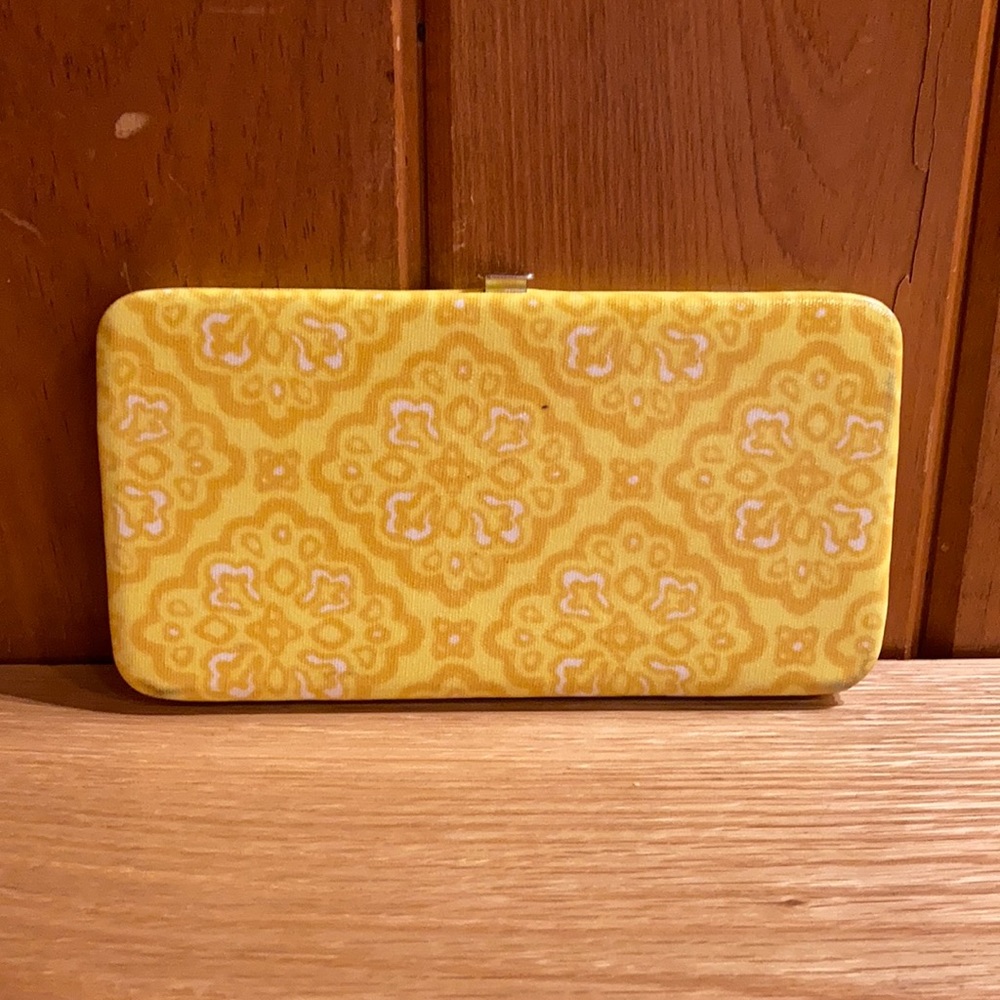Yellow & Orange Pattern Wallet